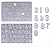 Dies Cut Scrapbooking Cutting Die for Card Making Numbers English Letters Words Alphabet Metal Stencils 3set for DIY Photo Album Decorative DIY Paper Gift(Set 7)