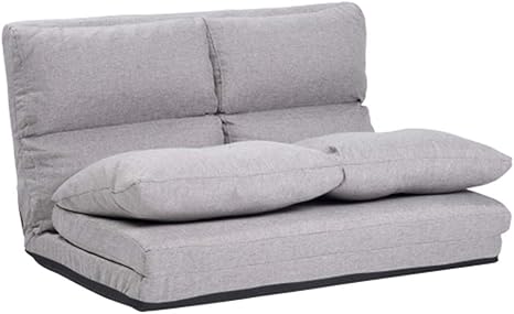 Amazon Haixian ソファベッド リクライニング ローソファ 二人掛け リクライニングチェアー ファブリック 座イス おしゃれ 椅子 チェアー いす イス コンパクト 高反発 14段階リクライニング ソファベッド 座椅子 オンライン通販