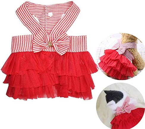 Pet Dog Dress for Girl and Boy Doggy Cats Rabbit Fancy Tutu
