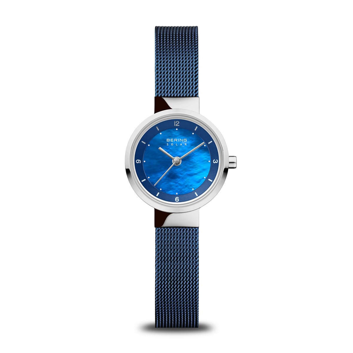 BERING Women Analog Quartz Solar Collection Watch with stainless steel Strap and Sapphire Crystal 14424-307