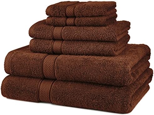 DIA 6-Piece Egyptian Cotton Towel Set - Cocoa