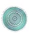 RAJRANG Tapestry Wall Hanging Hippie Mandala Cotton Bedding Bohemian Boho Bedspread Round Sea green