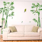 Hatop Deep Bamboo Forest 3D Wall Stickers Romance Decoration Wall Home Decor