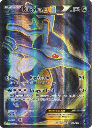 Pokemon - Kingdra-EX (122/124) - XY Fates Collide - Holo