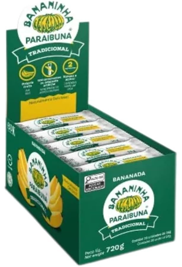 BANANADA DISPLAY TRADICIONAL 720g | Amazon.com.br