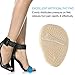 Yosoo Ball of Foot Cushions, 2 Pairs Anti-Slip Shoe Pads Inserts Gel Forefoot Insoles for Women High Heels Sandals Pumps, Relieve Metatarsal Foot Pain (Skin+Clear)