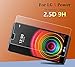 LG X Power Screen Protector, Yihailu X Power Tempered Glass Screen Protector Ultra Clear HD Clarity 9H Hardness 2.5D Arc Anti-Bubble Film - Retail Package