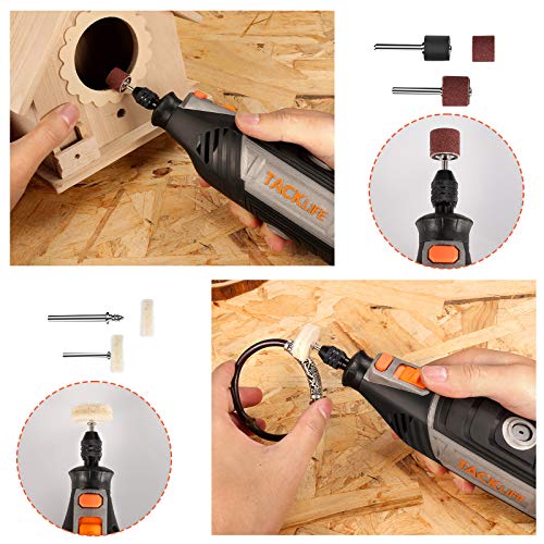 TACKLIFE Rotary Tool Kit, 135W Upgraded Powerful Motor with Variable