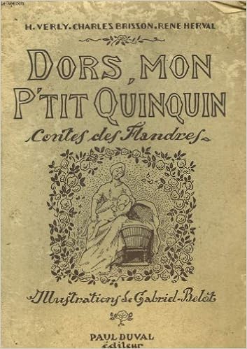 Amazon Fr Dors Mon P Tit Quinquin Contes Des Flandres Verly H Brisson Charles Herval Rene Livres