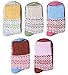 Pack of 5 Womens Thick Knit Warm Casual Wool Crew Winter Socks, Mixed color 1(5 pack), One Size