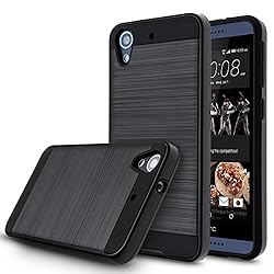 HTC Desire 626s Case, HTC Desire 626 Case,eTzone Premium Extra Slim Shockproof Case, Steel Hybrid Du