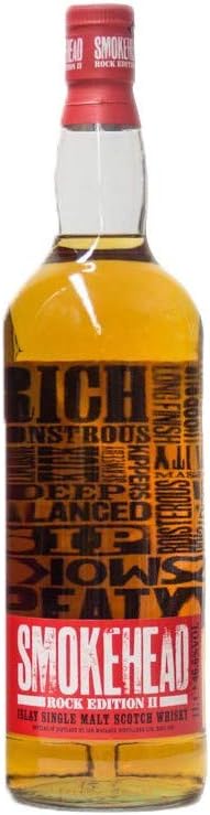 Smokehead Rock Edition II + GB 1000ml 46,6% Vol.