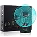 Soccer 3D Lights, LED Lamp for Kids, Soccer Ball Toys for Boys, Baby Bedroom Sleep Night Light, 7 Colors Touch Table Desk Lamps, Birthday Party Holiday Gifts for Children