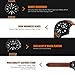 Vavna Men's Business Quartz Watch, Casual Fashion Analog Wrist watch Classic Calendar Date Window, Waterproof 30M Water Resistant Comfortable Unique PU Leather Watches-Black