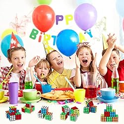 Mini Cube Puzzle Party Favors for Kids, Libay 28