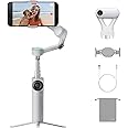 Insta360 Flow 2 Pro Grey - Foldable AI Phone Gimbal, iPhone Native Tracking in 200+ iOS Apps, Multi-Person Tracking, 360º Pan Tracking, Built-In Tripod/Selfie Stick, iPhone/Android Portable Stabilizer