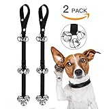 2 PACK Dog Doorbells Premium Quality Training Potty 7 Pack Great Dog Bells Adjustable Door Bell Dog Bells for Potty Training Your Puppy the Way - Premium Quality - 5 Extra Large Loud 1.4
