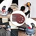 BonyTek 66 PCS 5 Inch 8 Hole Sanding Discs, 11 Discs Each of 40 60 80 120 180 240 Grits Hook and Loop Sander Sand Paper Assortment for Random Orbital Sander