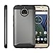 TUDIA Moto G5S Plus Case, Slim-Fit Heavy Duty [Merge] Extreme Protection/Rugged but Slim Dual Layer Case for Motorola Moto G5S Plus [ONLY Compatible with Moto G5S Plus] (Metallic Slate)