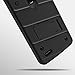 Zizo Bolt Series Compatible with LG Stylo 3 Case Military Grade Drop Tested with Tempered Glass Screen Protector, Holster, Kickstand Black