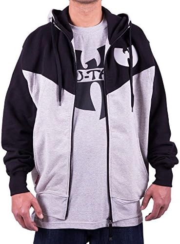 Wu Wear - Wu Tang Clan - Wu Symbol 2 Tone Hooded Zipper - Wu-Tang Clan