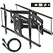 Cheetah Mounts Dual Articulating Arm TV Wall Mount Bracket for 20-80” TVs up to VESA 600 and 115lbs, fits 16