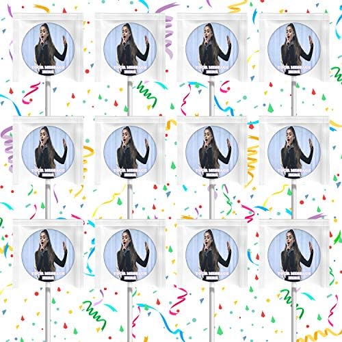 Ariana Grande Party Favors Supplies Decorations Lollipops 12 Pcs