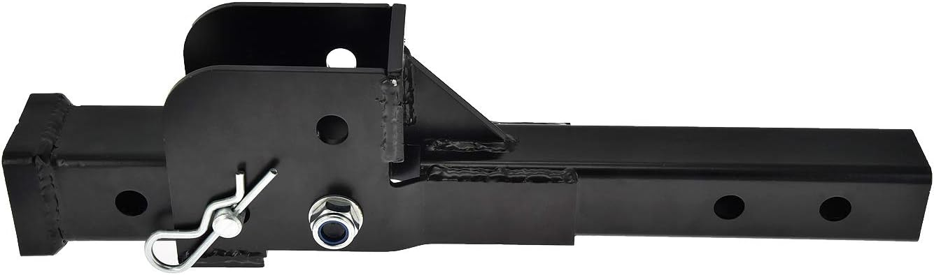 Fullwatt Folding 2 Trailer Hitch Towing Hitch Mounts Mount Cargo Wheelchair Carrier Adapter 500lb Towing Products Winches Hitch Accessories