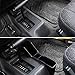 CheroCar TJ Gear Storage Box Console Side Pockets Organizer Tray for Jeep Wrangler 1997-2006 TJ, Interior Accessories, Black, 1Pack