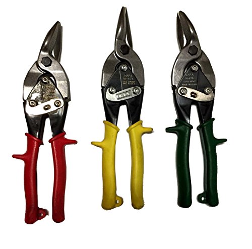 3 Pc. Aviation Snip Set (Left, Right And Straight)