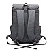 Vintage Laptop Backpack, Kacat 15.6 Inch Unisex Canvas Backpack with Laptop Sleeve for School Travel Hike (grey)