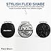 Flexi Shade Windshield Sun Shade + 2 Bonus Products. New Upgraded Premium Design, Universal Fit Car Sun Shade, Sunscreen Windshield UV Protector,Keeps Your Vehicle Cool. (Just Released)