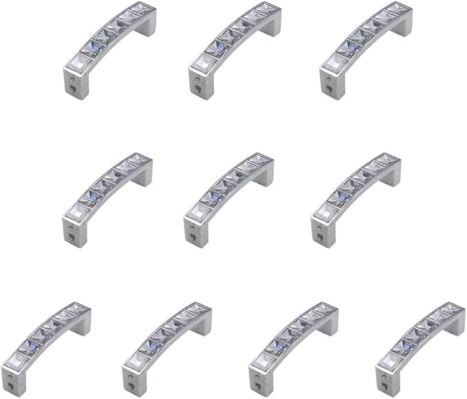 Kanqingqing Manija de la Puerta 10Pcs-Set 64 MM Crystal Bow