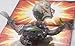 Bakugan Translucent Darkus Dharak 720G [loose no cards]