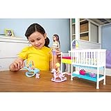 barbie skipper nursery playset