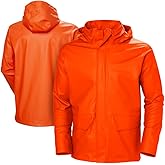 Helly Hansen Gale Rain Jacket - PU-Coated Waterproof Jacket for Men - Windbreaker Fit - Spring Shell Packable Hood