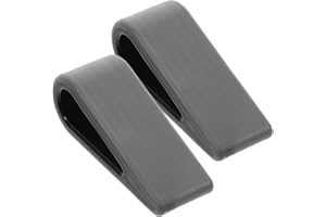 Balacoo 2pcs Black Silicone Laptop Stand Adjustable Ventilated Holder Lightweight Laptop Heat Dissipation