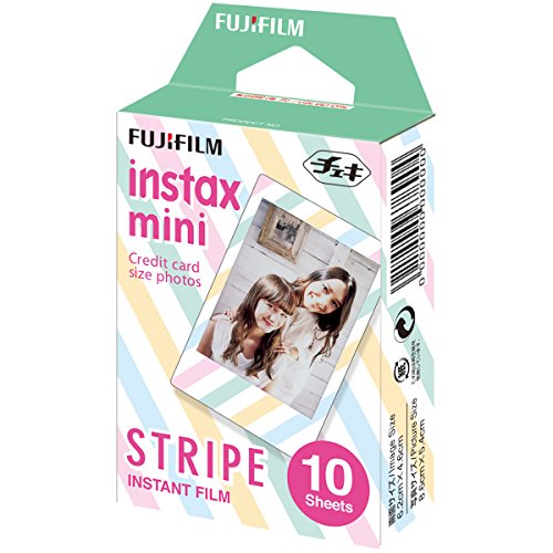 image for Fujifilm Instax Mini 5 Pack Bundle Includes Stained Glass, Comic, Stri