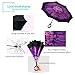 ZOMAKE Inverted Umbrella, Double Layer Reverse Umbrella Large Upside Down Umbrella with UV Protection, Windproof Inside Out Umbrella for Women with C-Shaped Handle
