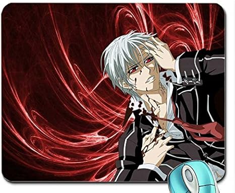 Anime Tie Red Eyes Vampire Knight Anime Boys White Hair Hands In