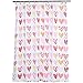 Amazon Basics Bathroom Shower Curtain - Sweetheart, 72 Inch