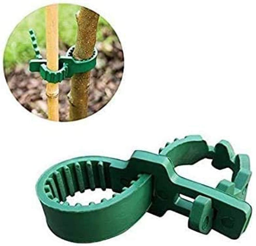 RHH Plastic Adjustable Plant Ties Green MultiFunction