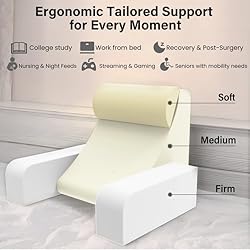 ENITYA Reading Pillow for Sitting in Bed