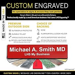 LHS My Business | Engraved Door Signs for Office