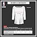 Ultra Game Women's Standard T Raglan Baseball 3/4 Long Sleeve Tee Shirt, Heather Gray, Medium