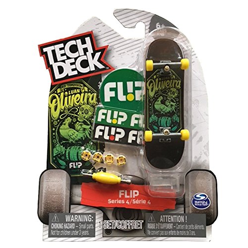 Tech Deck FLIP Skateboards Series 4 Oliviera Rare 96mm Fingerboard Skateboard #20081534