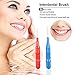 Interdental Brush (50 Counts) River Lake Toothpick Cleaners,Tooth Flossing Head Oral Dental Hygiene Brush,Tooth Cleaning Tool