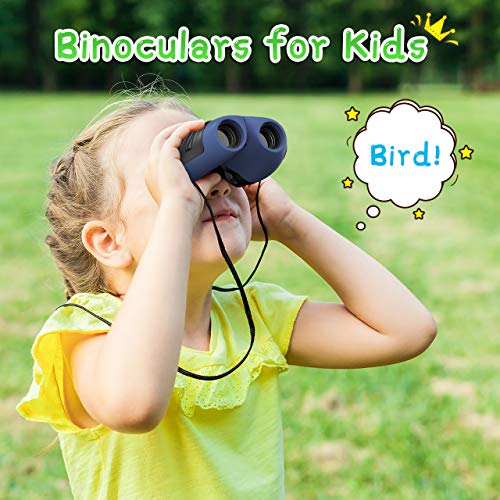 Dreamingbox Gift for 312 Year Old Boys, Compact Binoculars for Kids