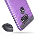 KACHEN Compatible for LG V30/LG V30 Plus Case/LG V30S, Commuter Case, Extreme Heavy Duty Protection and Air Cushion Technology, Purple
