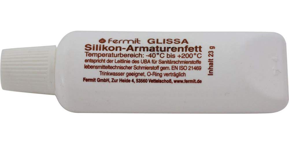 Glissa Silicone Fitting Grease and Sealant for Drinking Water Fittings 23 g